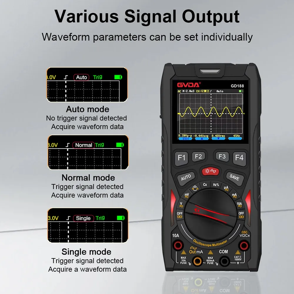 GD188--4 Various Signal Output Oscilloscope GD188--4 Various Signal Output Oscilloscope