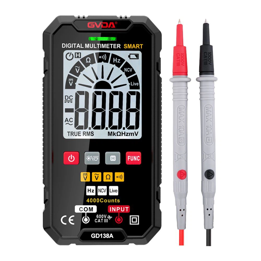 Nový inteligentný multimeter GVDA GD138A ARRIVE