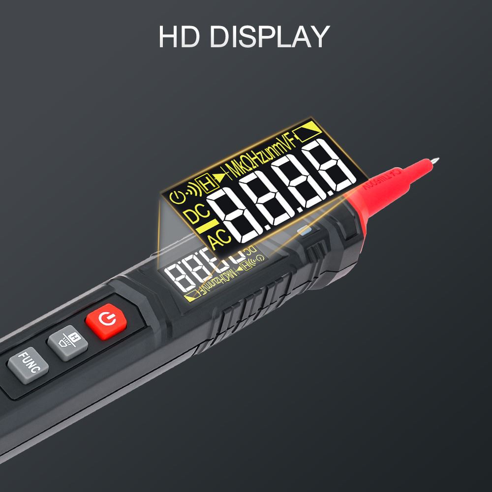 Typ pera True RMS digitálny multimeter GVDA GD107 s výberom prevodu