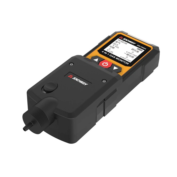 H2S O2 CO EX 4 Gas Monitor With Air Pump