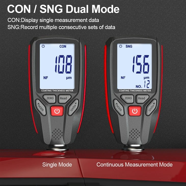 Car Paint Coating Thickness Gauge